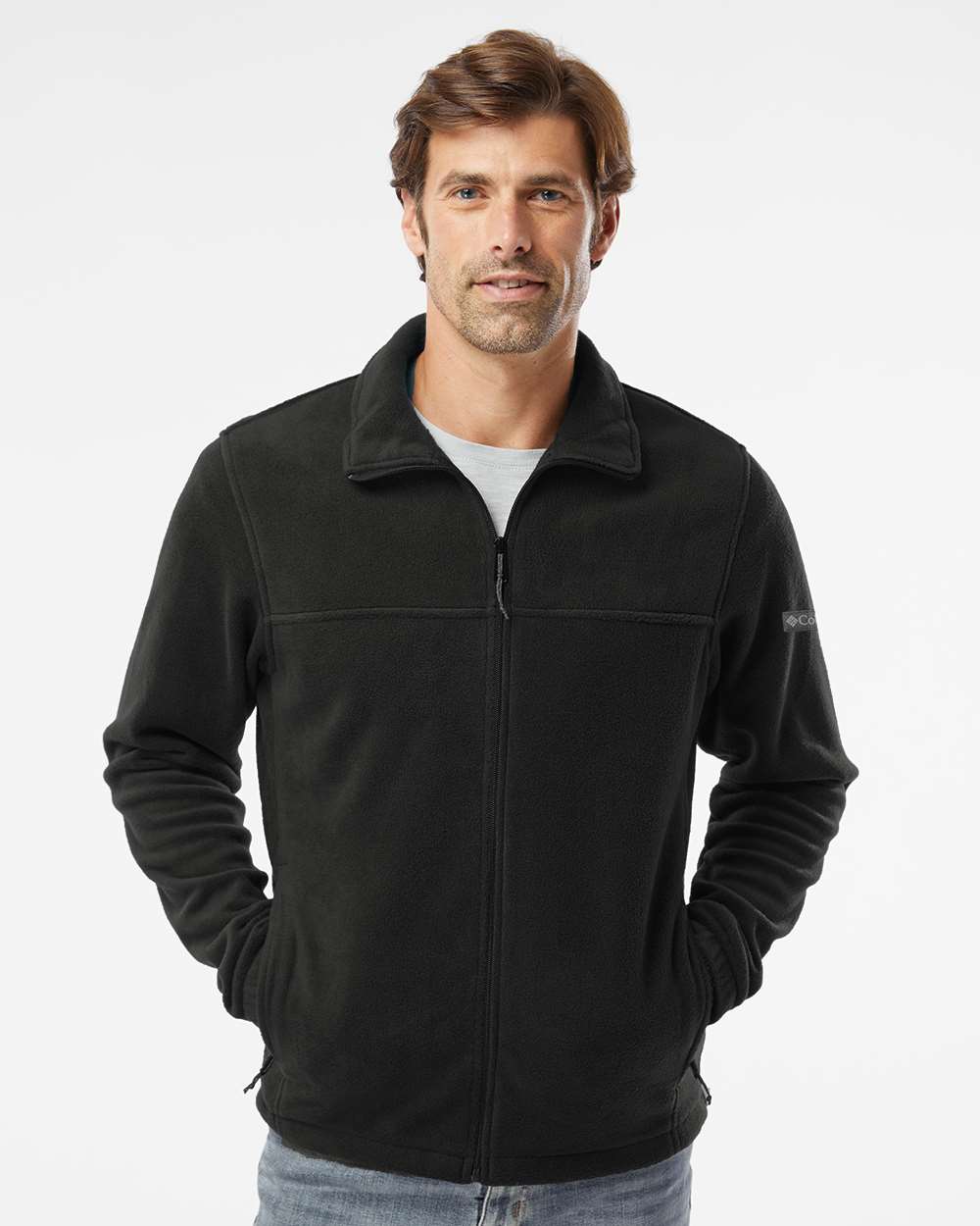 Men's Steens Mountain™ Full Zip 2.0 Jacket - OnModelFront - B09724503 - Black