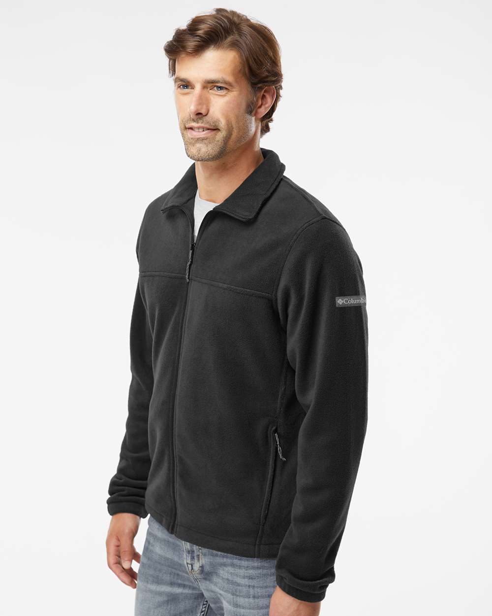 Men's Steens Mountain™ Full Zip 2.0 Jacket - OnModelSide - B09724503 - Black