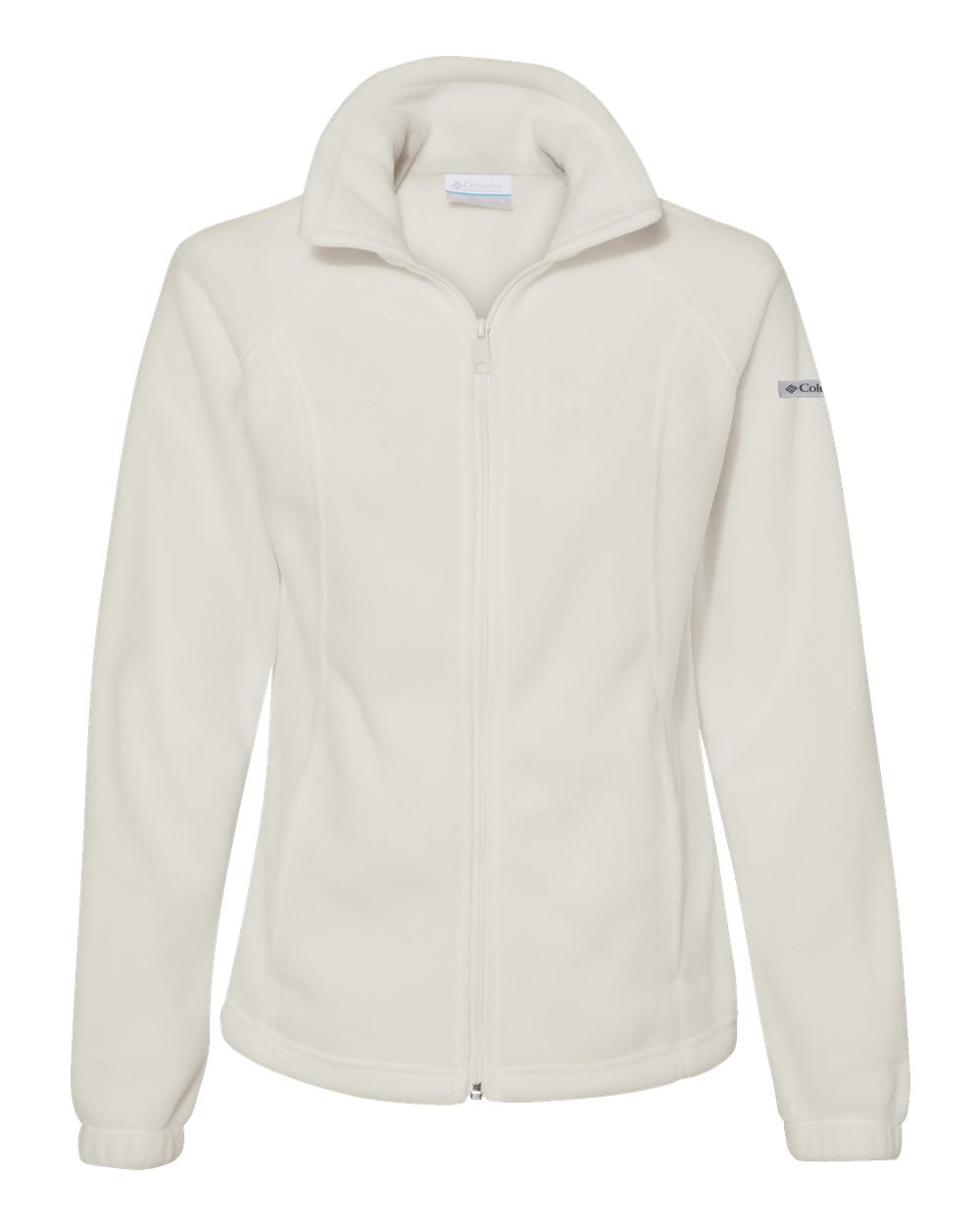 Women’s Benton Springs™ Fleece Full-Zip Jacket - Front - B14424013 - Chalk