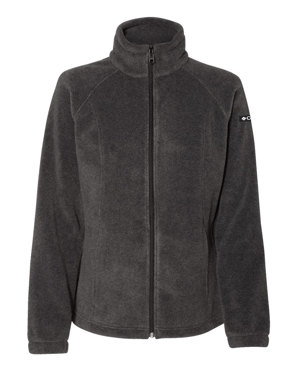 Women’s Benton Springs™ Fleece Full-Zip Jacket - Front - B14424352 - Charcoal Heather