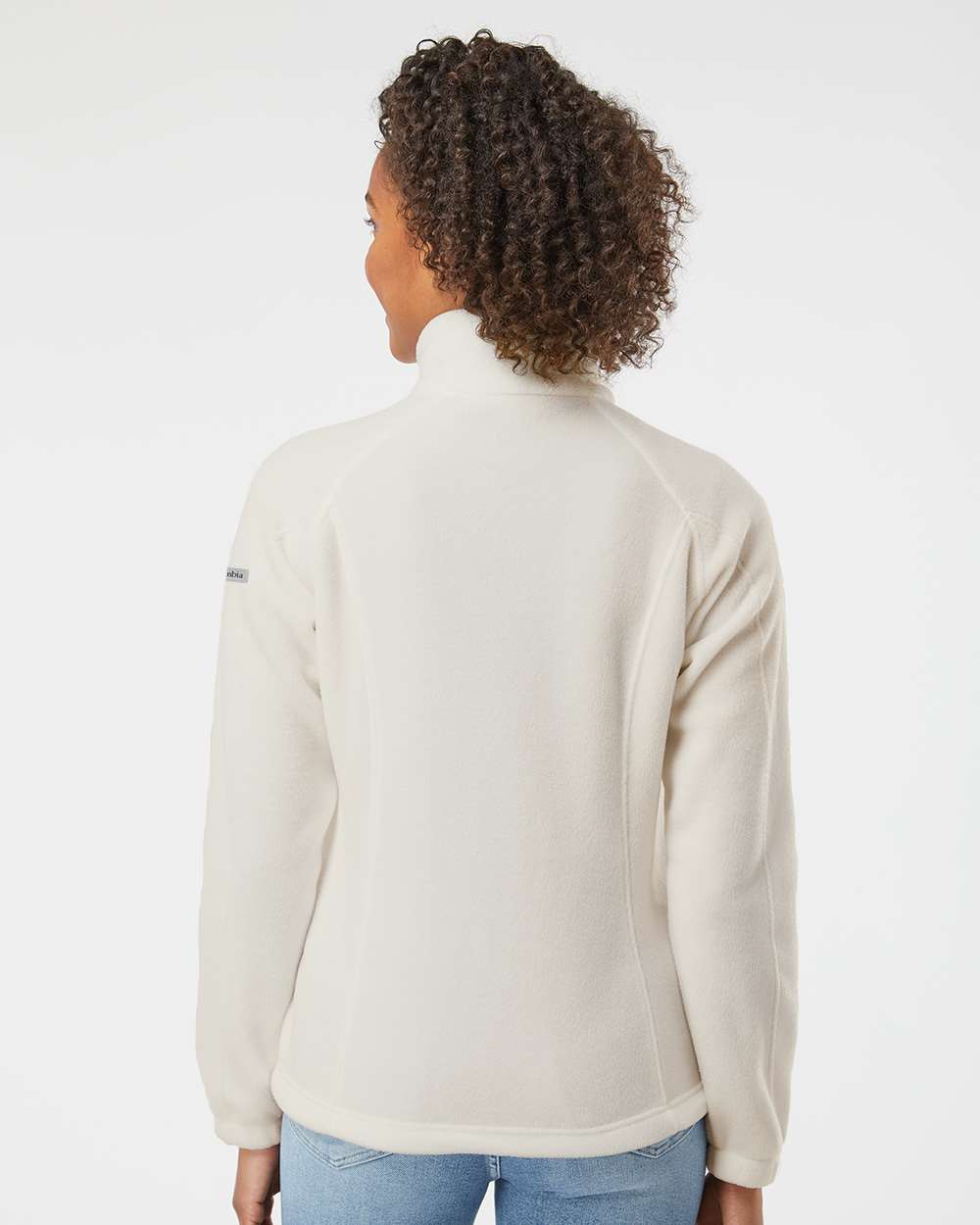 Women’s Benton Springs™ Fleece Full-Zip Jacket - OnModelBack - B14424013 - Chalk