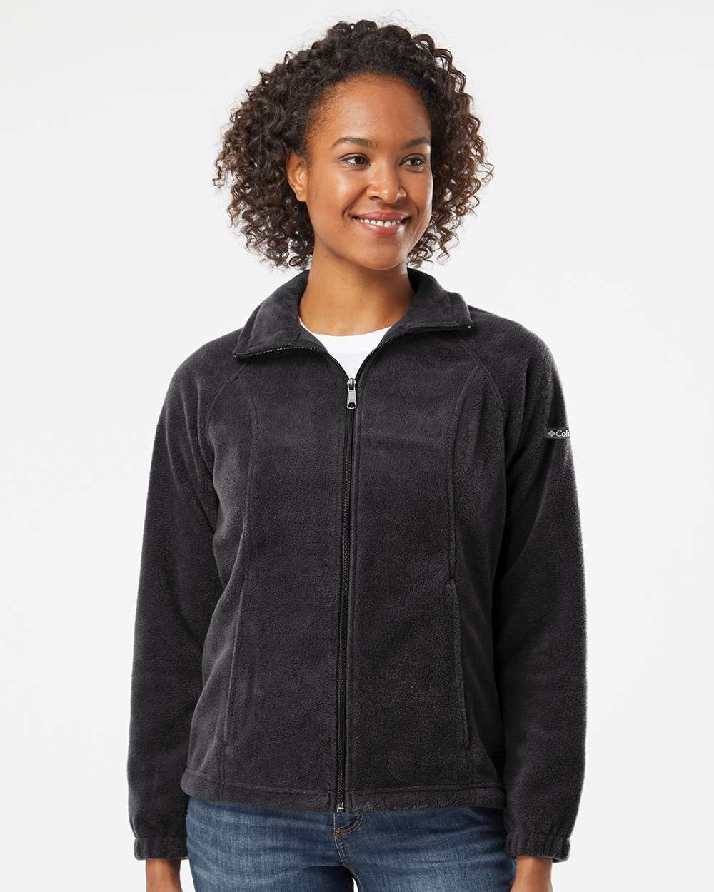 Women’s Benton Springs™ Fleece Full-Zip Jacket - OnModelFront - B14424512 - Black