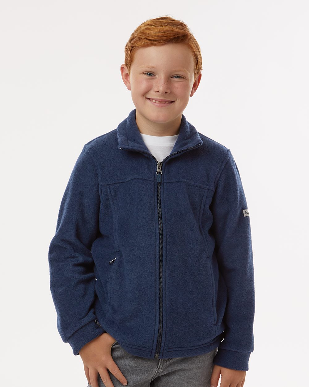 Youth Steens Mountain™ II Fleece Full-Zip Jacket - styleImage