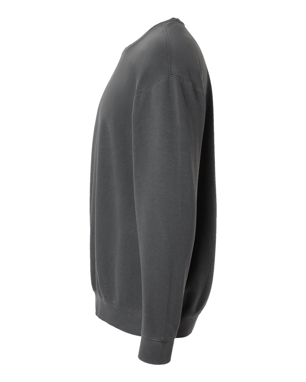 Unisex Garment-Dyed Lightweight Fleece Crewneck Sweatshirt - DirectSide - B00808093 - Pepper