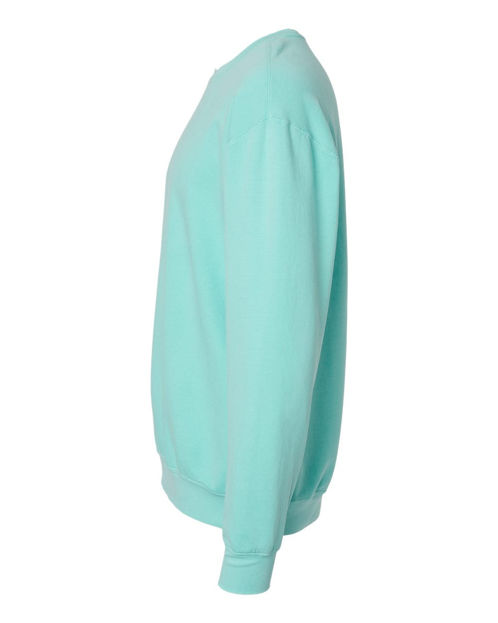 Unisex Garment-Dyed Lightweight Fleece Crewneck Sweatshirt - DirectSide - B00808473 - Chalky Mint