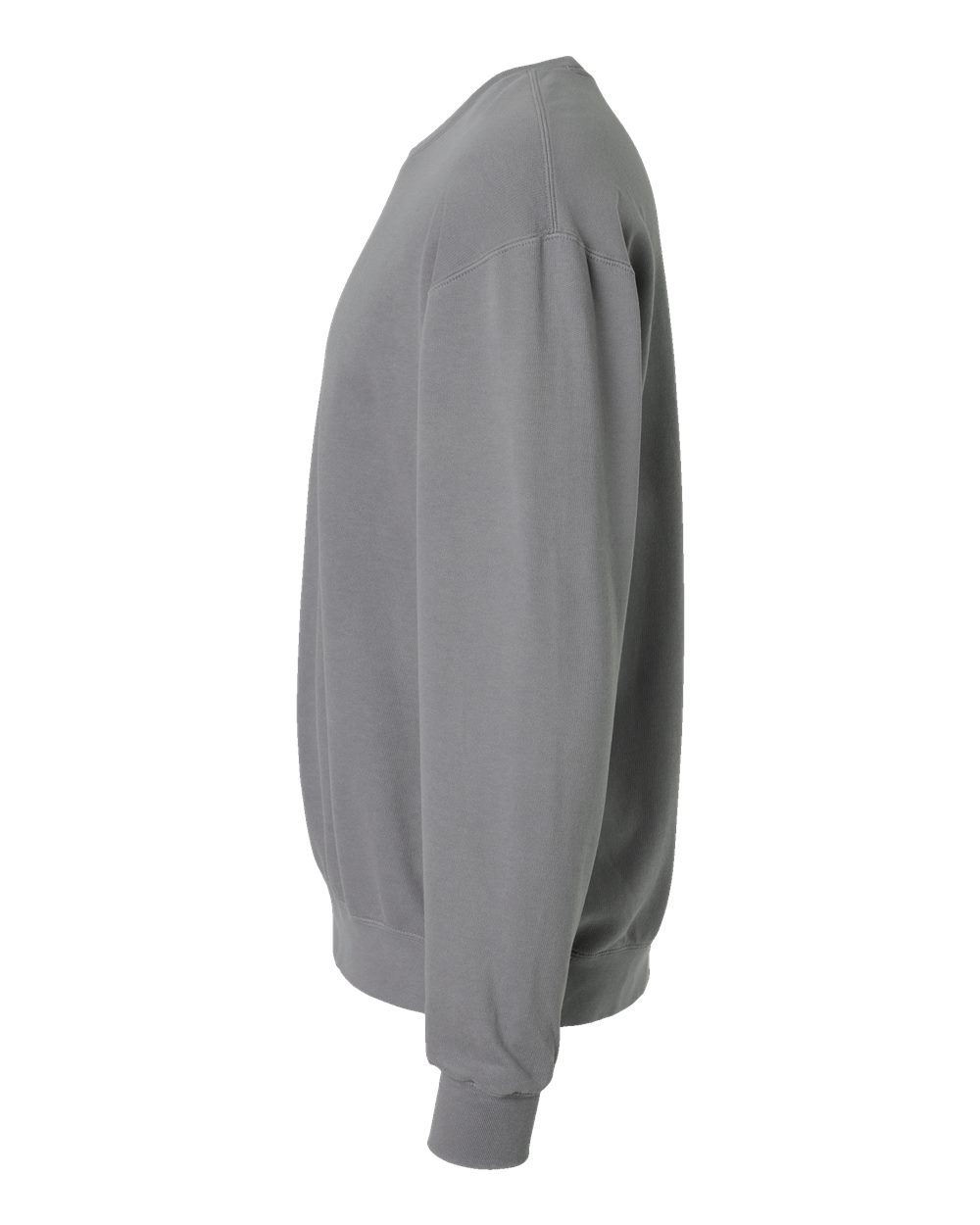 Unisex Garment-Dyed Lightweight Fleece Crewneck Sweatshirt - DirectSide - B00808583 - Grey