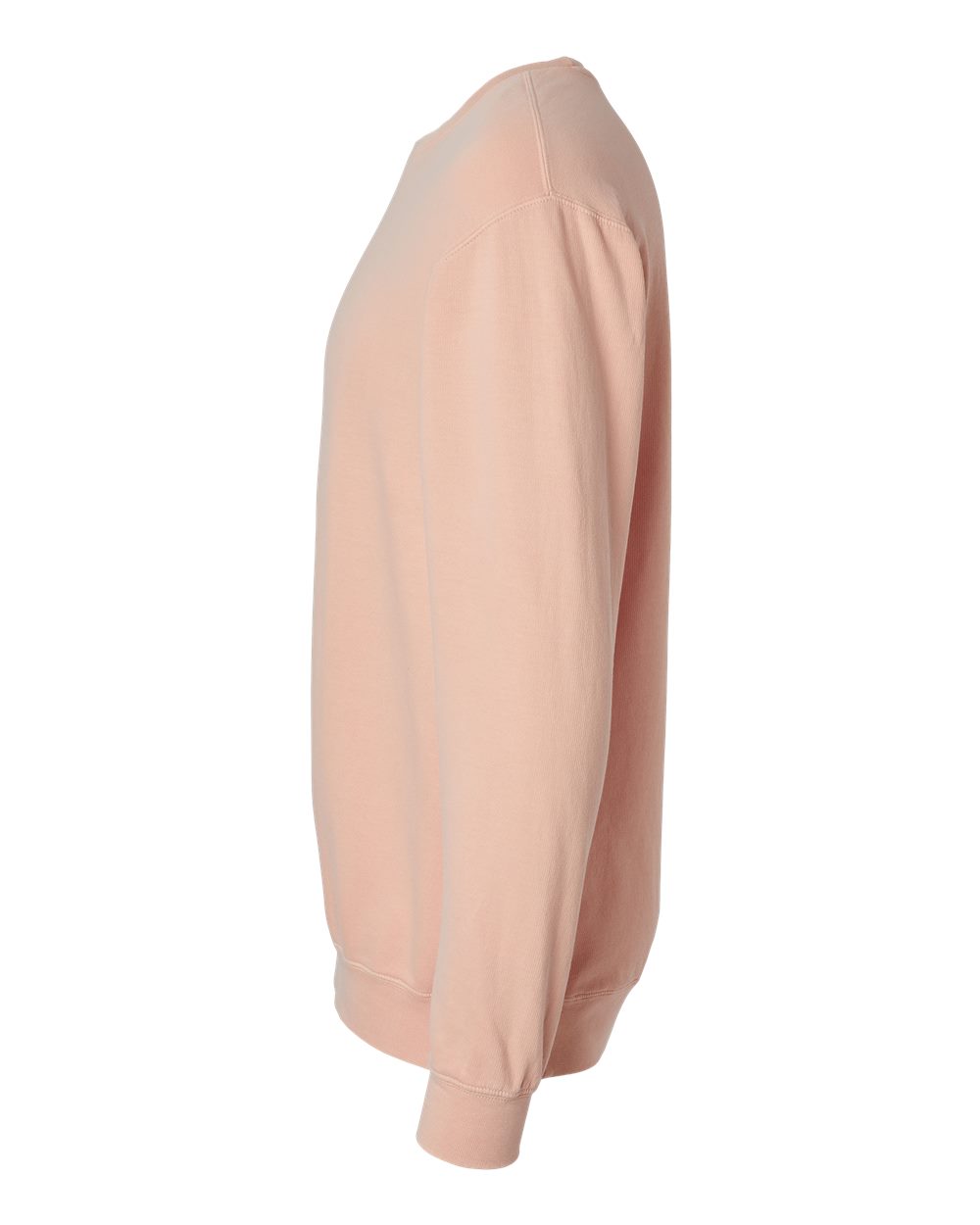 Unisex Garment-Dyed Lightweight Fleece Crewneck Sweatshirt - DirectSide - B00808663 - Peachy