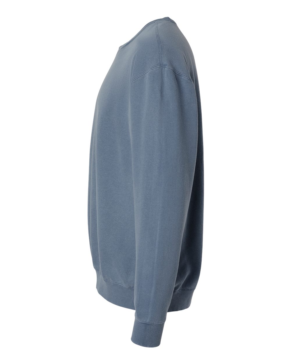 Unisex Garment-Dyed Lightweight Fleece Crewneck Sweatshirt - DirectSide - B00808983 - Blue Jean