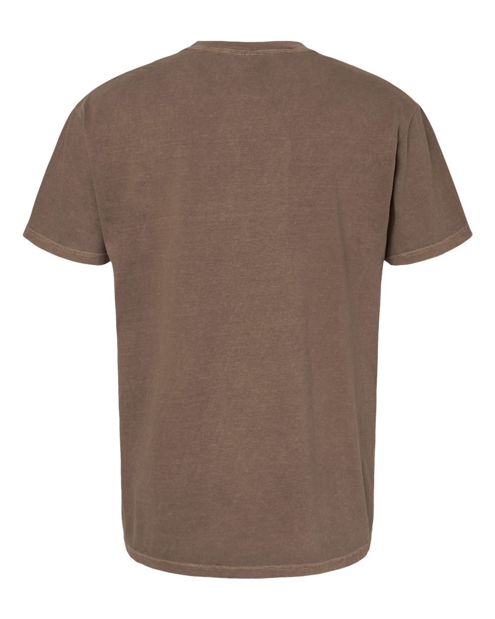Garment-Dyed Heavyweight T-Shirt - Back - B00708203 - Espresso