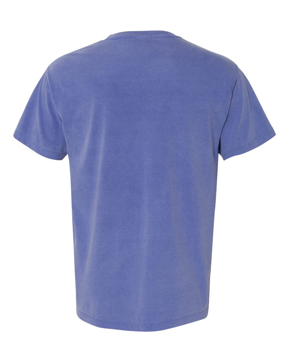 Garment-Dyed Heavyweight T-Shirt - Back - B00708453 - Periwinkle