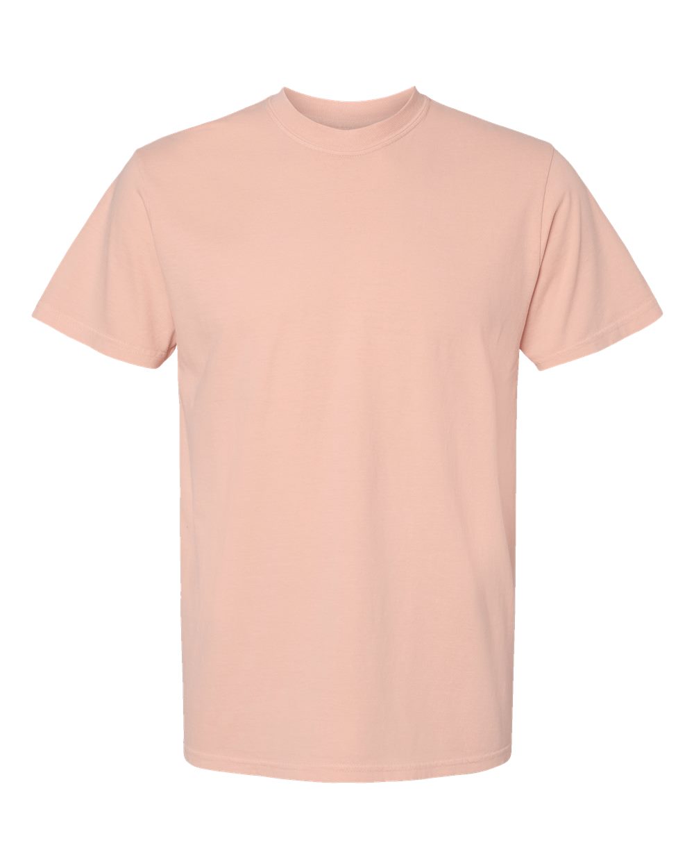 Garment-Dyed Heavyweight T-Shirt - Front - B00708353 - Peachy