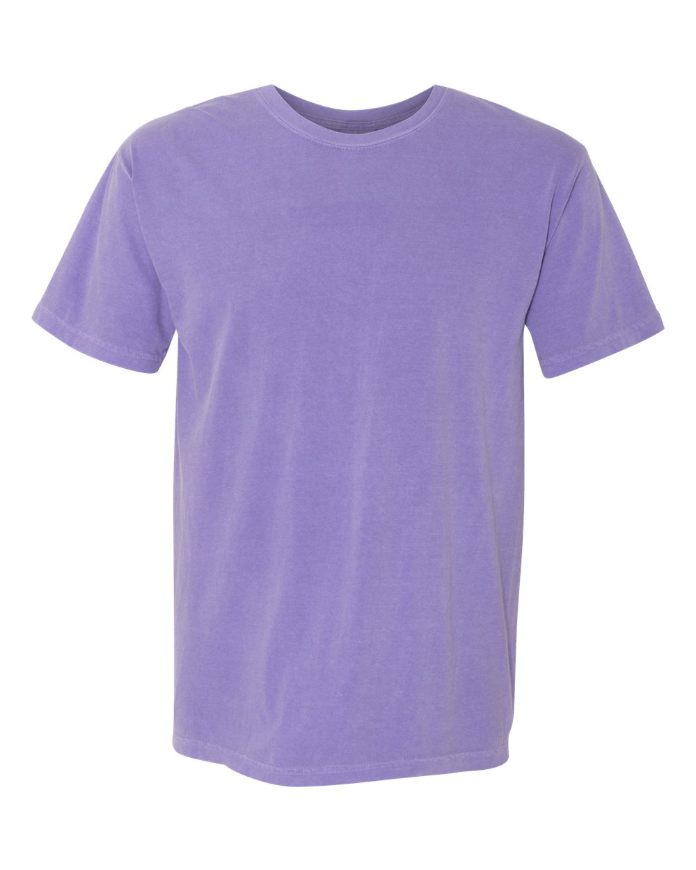 Garment-Dyed Heavyweight T-Shirt - Front - B00708573 - Violet