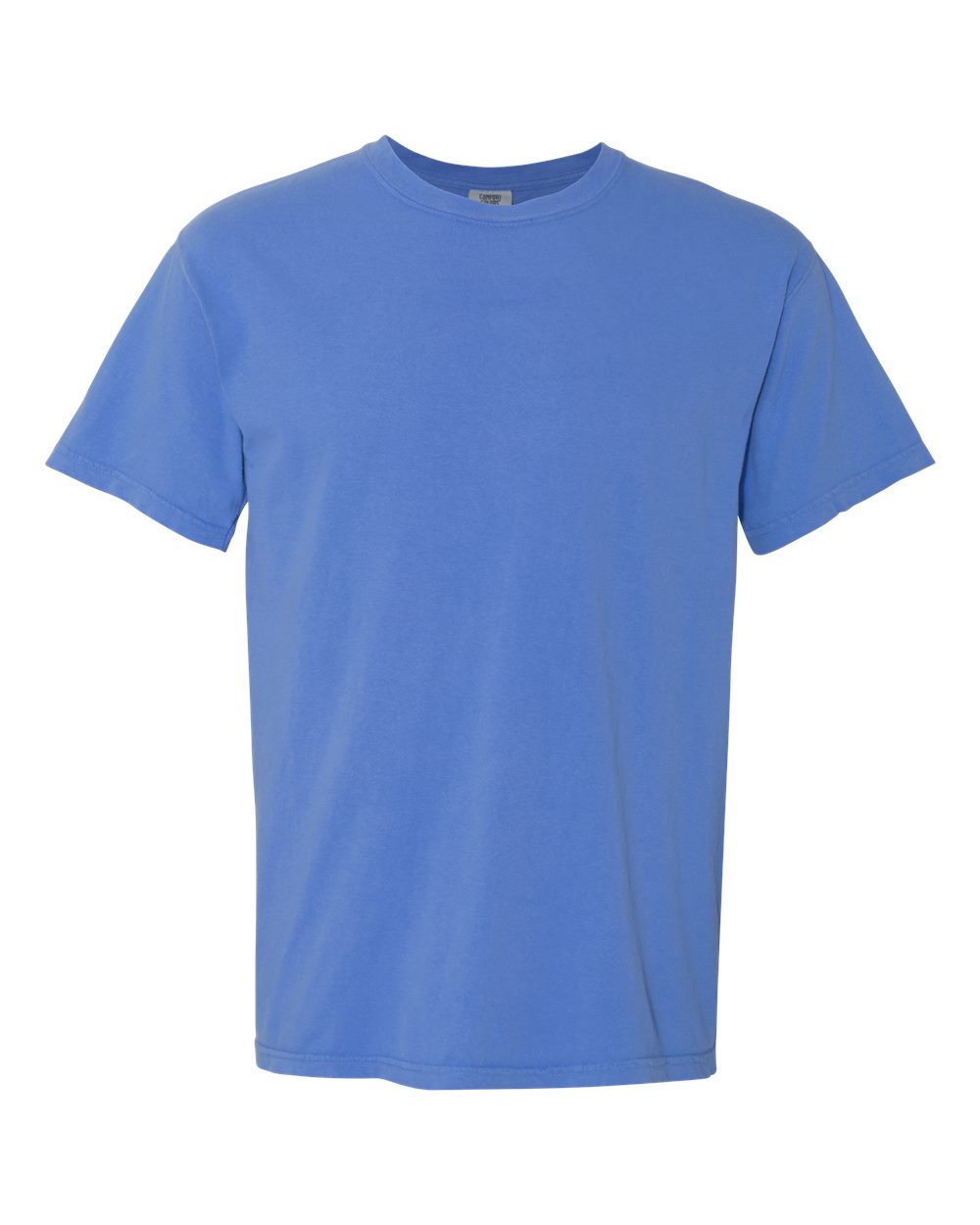 Garment-Dyed Heavyweight T-Shirt - Front - B00708943 - Mystic Blue