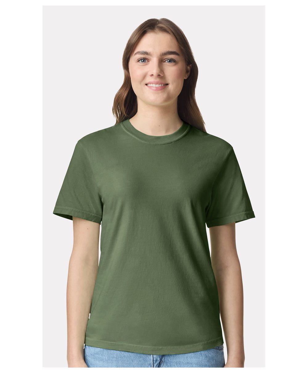 Garment-Dyed Heavyweight T-Shirt - OnModelFront - B00708643 - Hemp