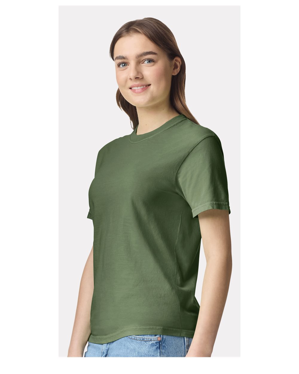 Garment-Dyed Heavyweight T-Shirt - OnModelSide - B00708643 - Hemp