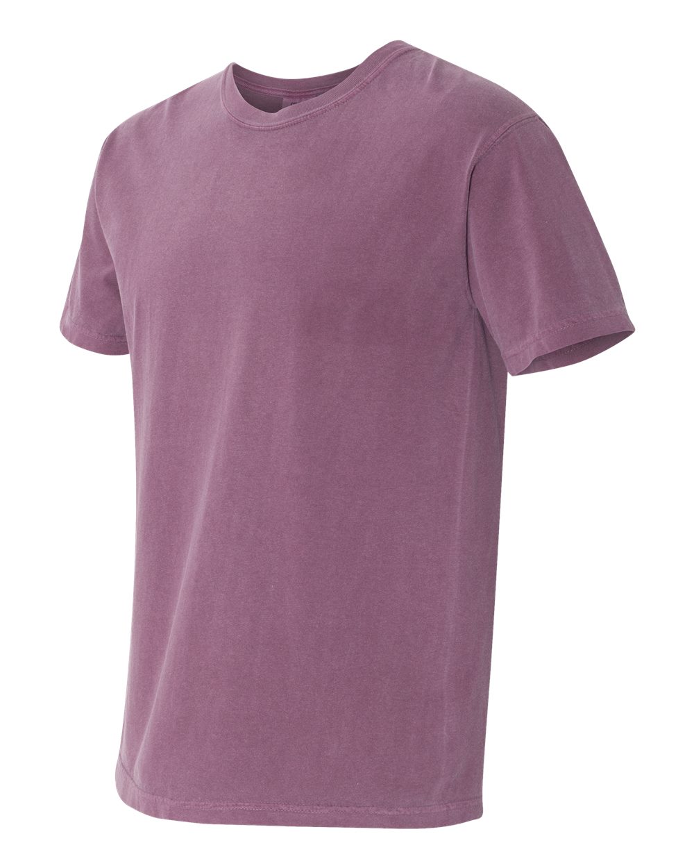 Garment-Dyed Heavyweight T-Shirt - Side - B00708713 - Berry