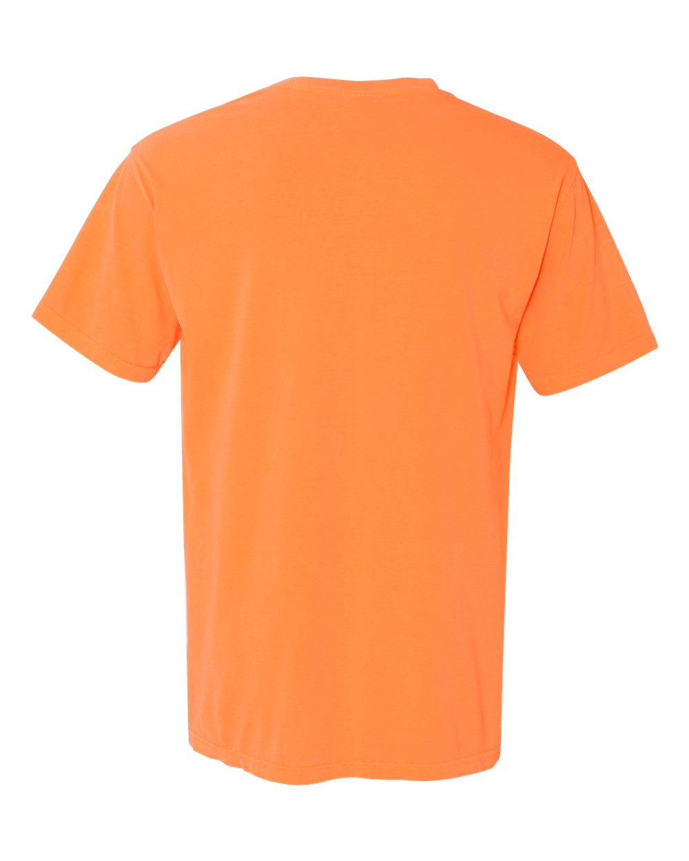 Garment-Dyed Heavyweight Pocket T-Shirt - Back - B08508333 - Melon