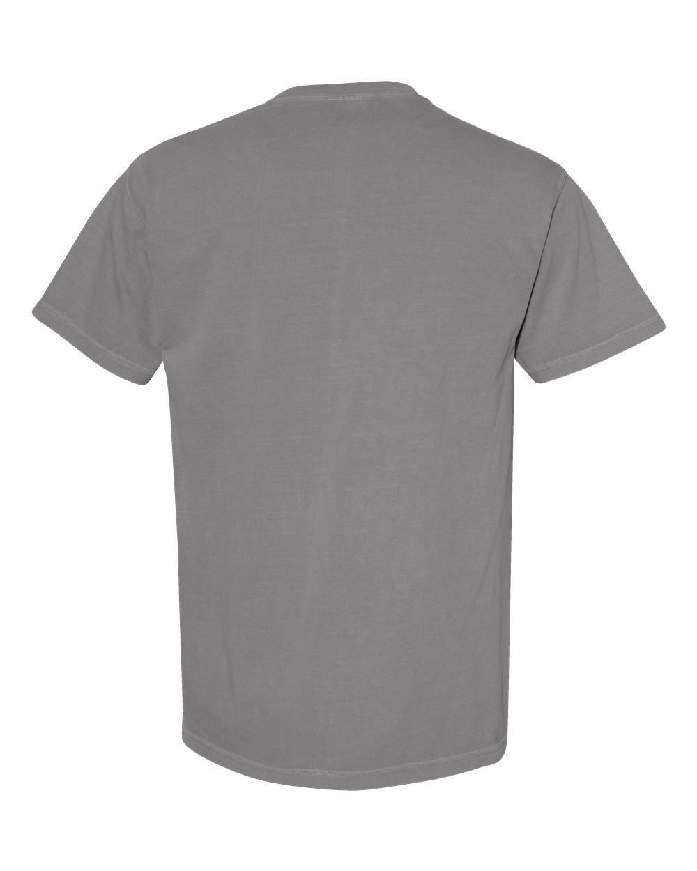 Garment-Dyed Heavyweight Pocket T-Shirt - Back - B08508353 - Grey