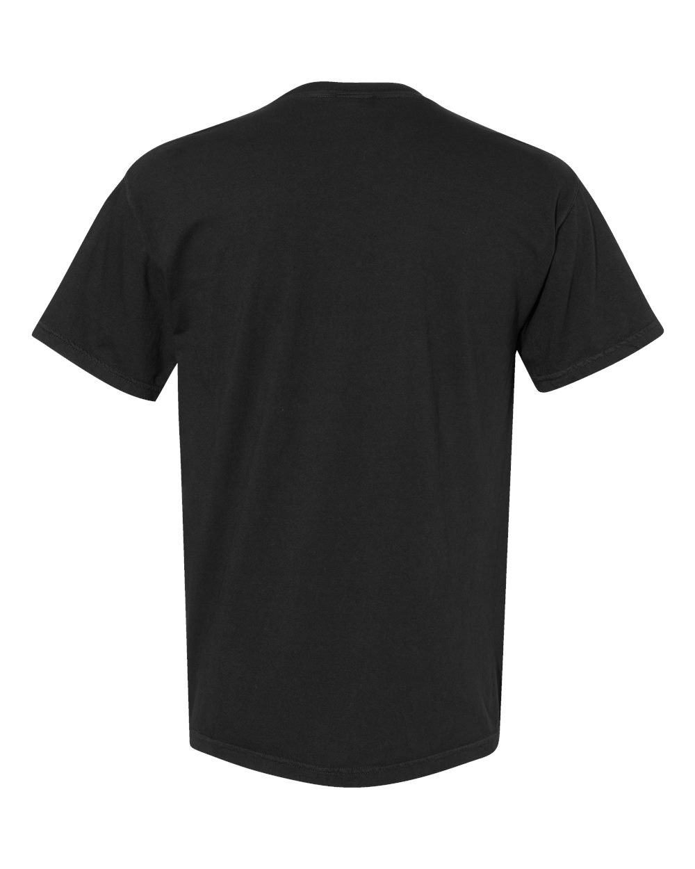 Garment-Dyed Heavyweight Pocket T-Shirt - Back - B08508503 - Black