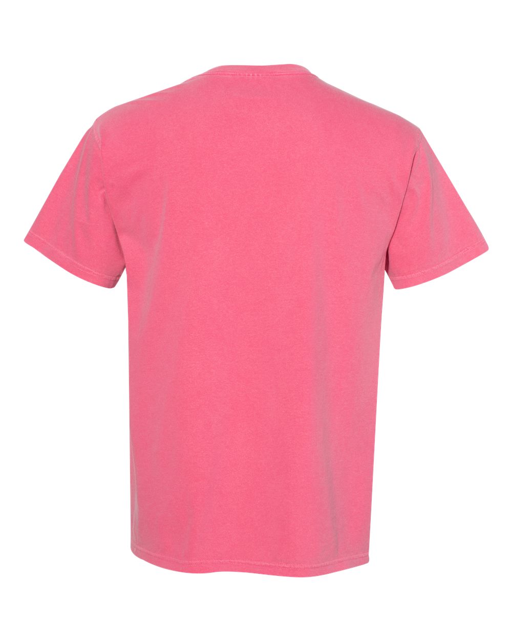 Garment-Dyed Heavyweight Pocket T-Shirt - Back - B08508533 - Crunchberry