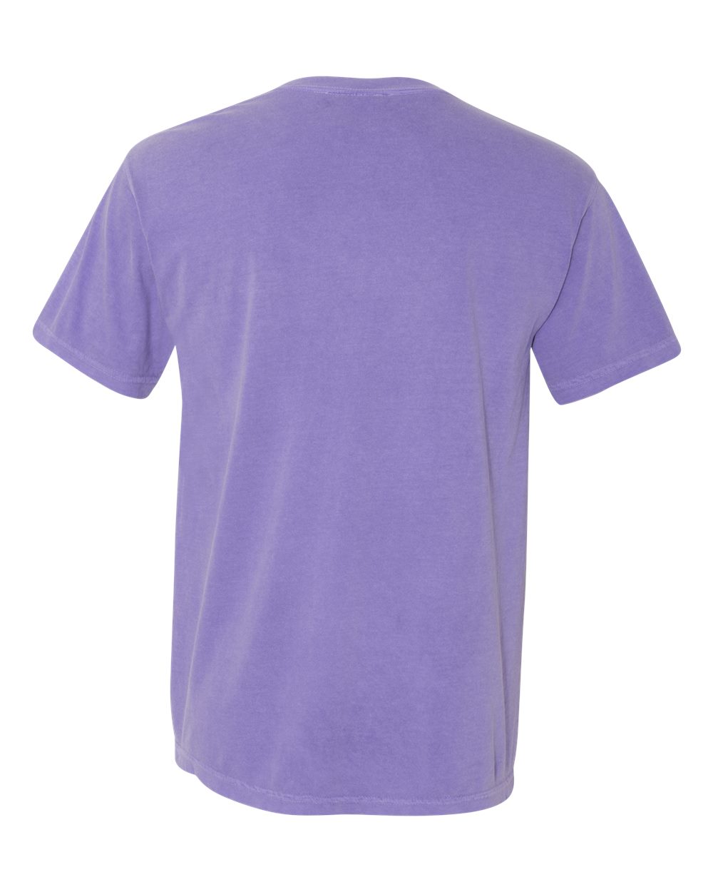 Garment-Dyed Heavyweight Pocket T-Shirt - Back - B08508573 - Violet
