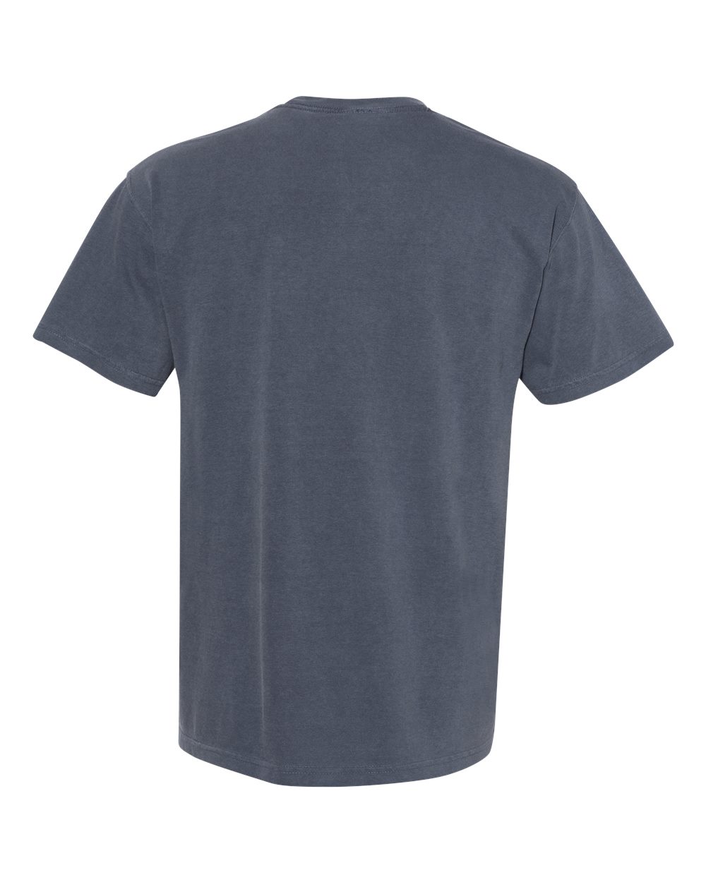 Garment-Dyed Heavyweight Pocket T-Shirt - Back - B08508673 - Denim