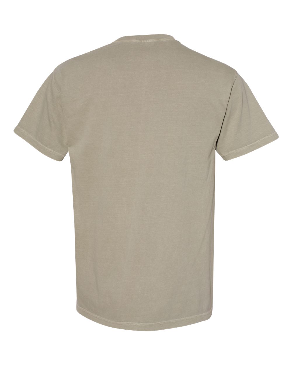Garment-Dyed Heavyweight Pocket T-Shirt - Back - B08508733 - Sandstone