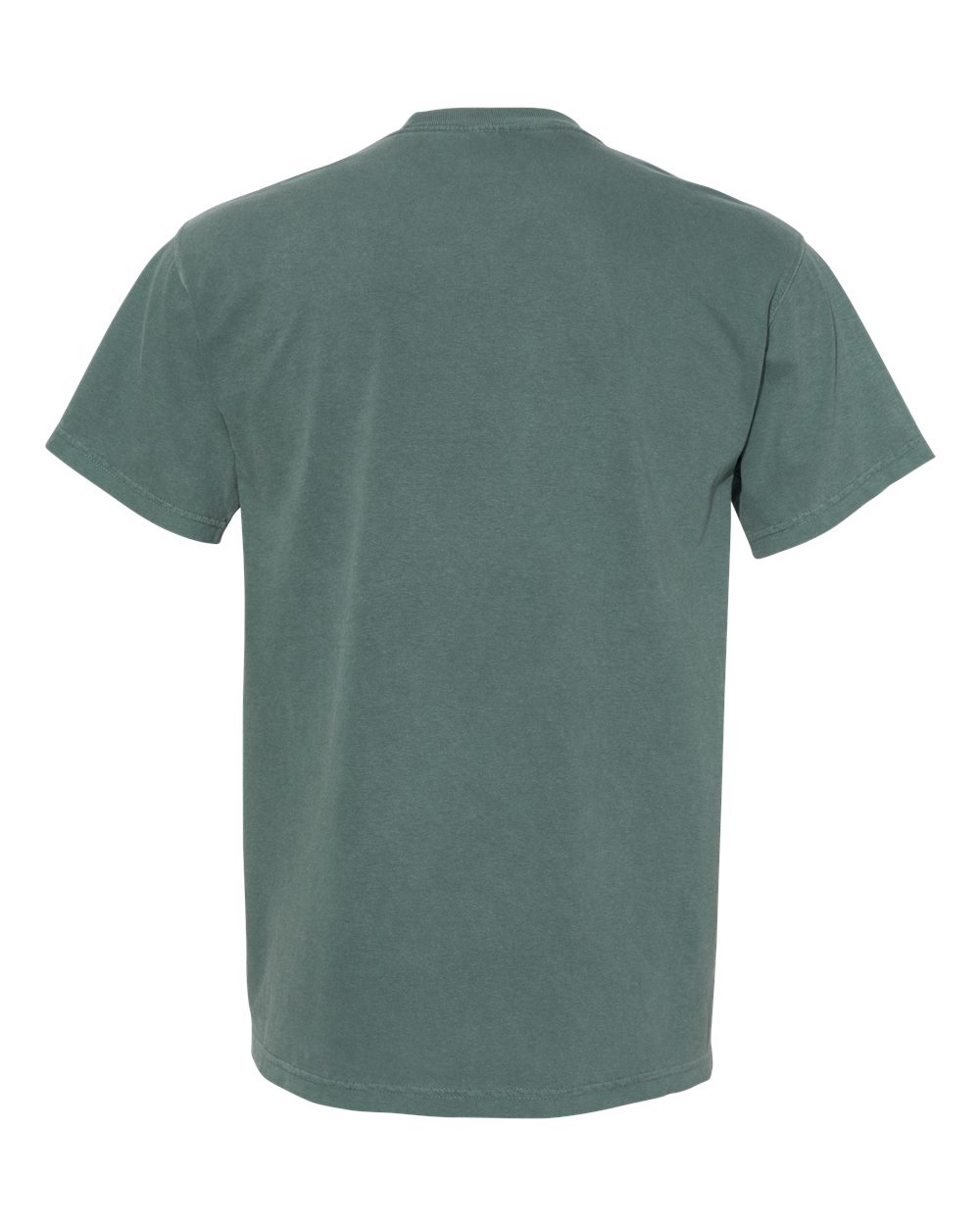 Garment-Dyed Heavyweight Pocket T-Shirt - Back - B08508763 - Blue Spruce