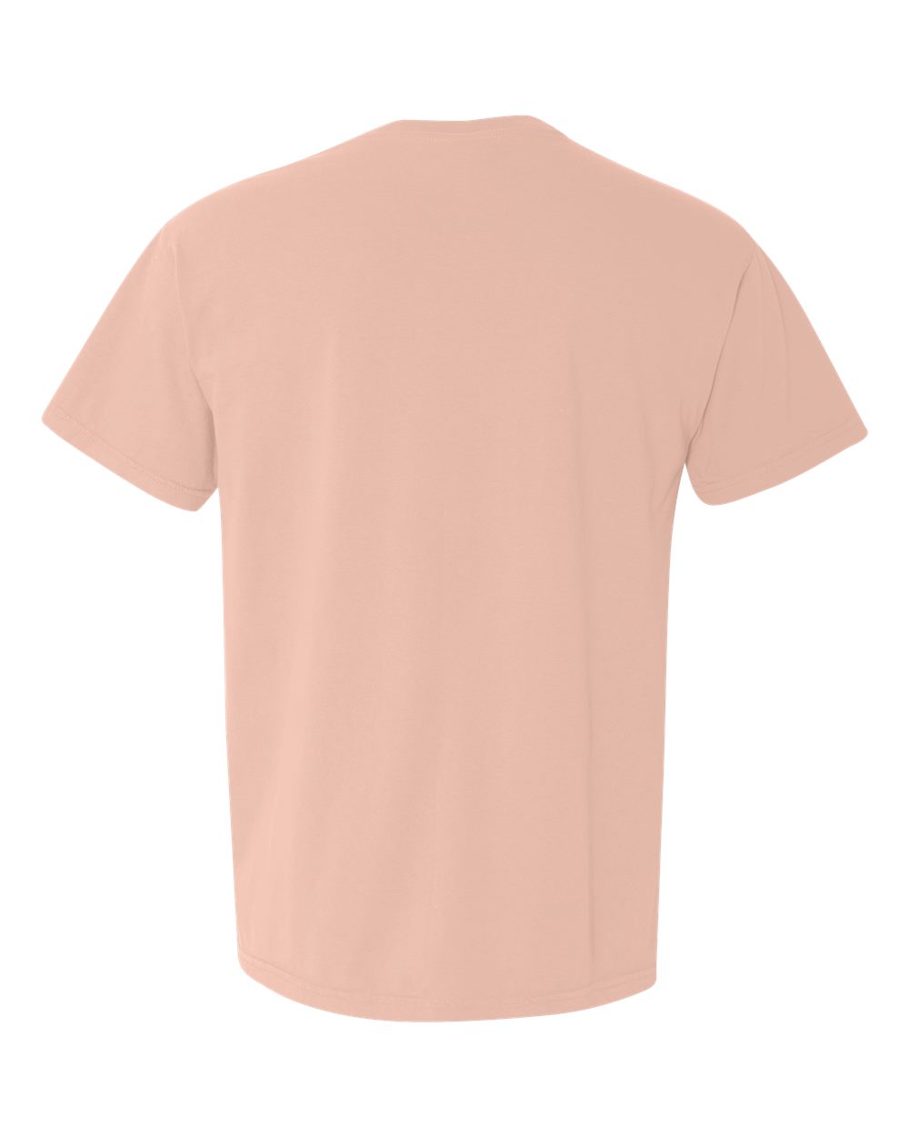 Garment-Dyed Heavyweight Pocket T-Shirt - Back - B08508783 - Peachy