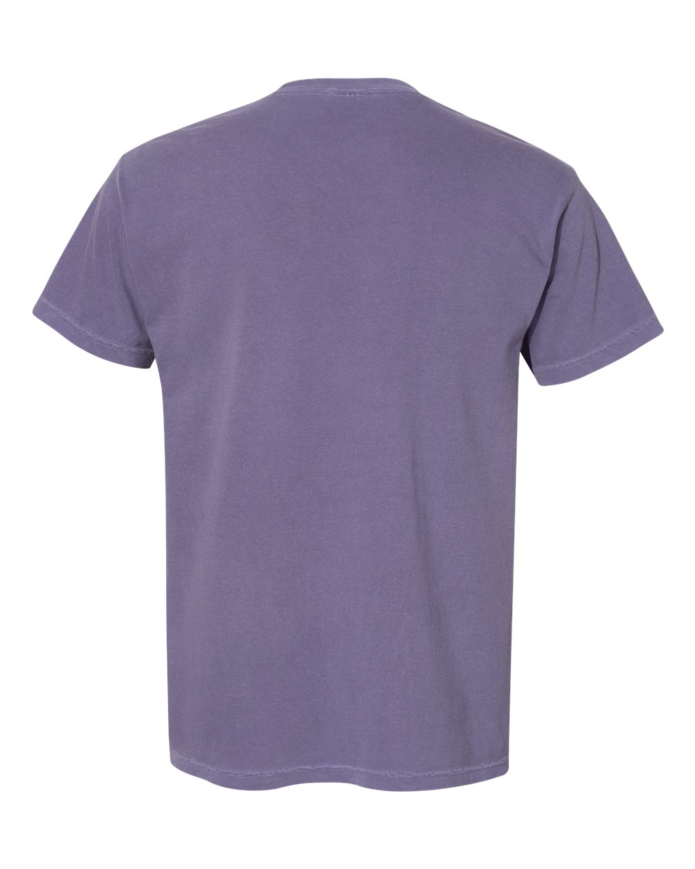 Garment-Dyed Heavyweight Pocket T-Shirt - Back - B08508883 - Grape
