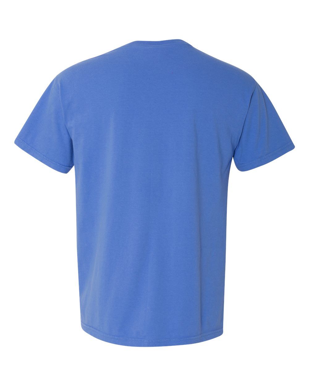 Garment-Dyed Heavyweight Pocket T-Shirt - Back - B08508943 - Mystic Blue