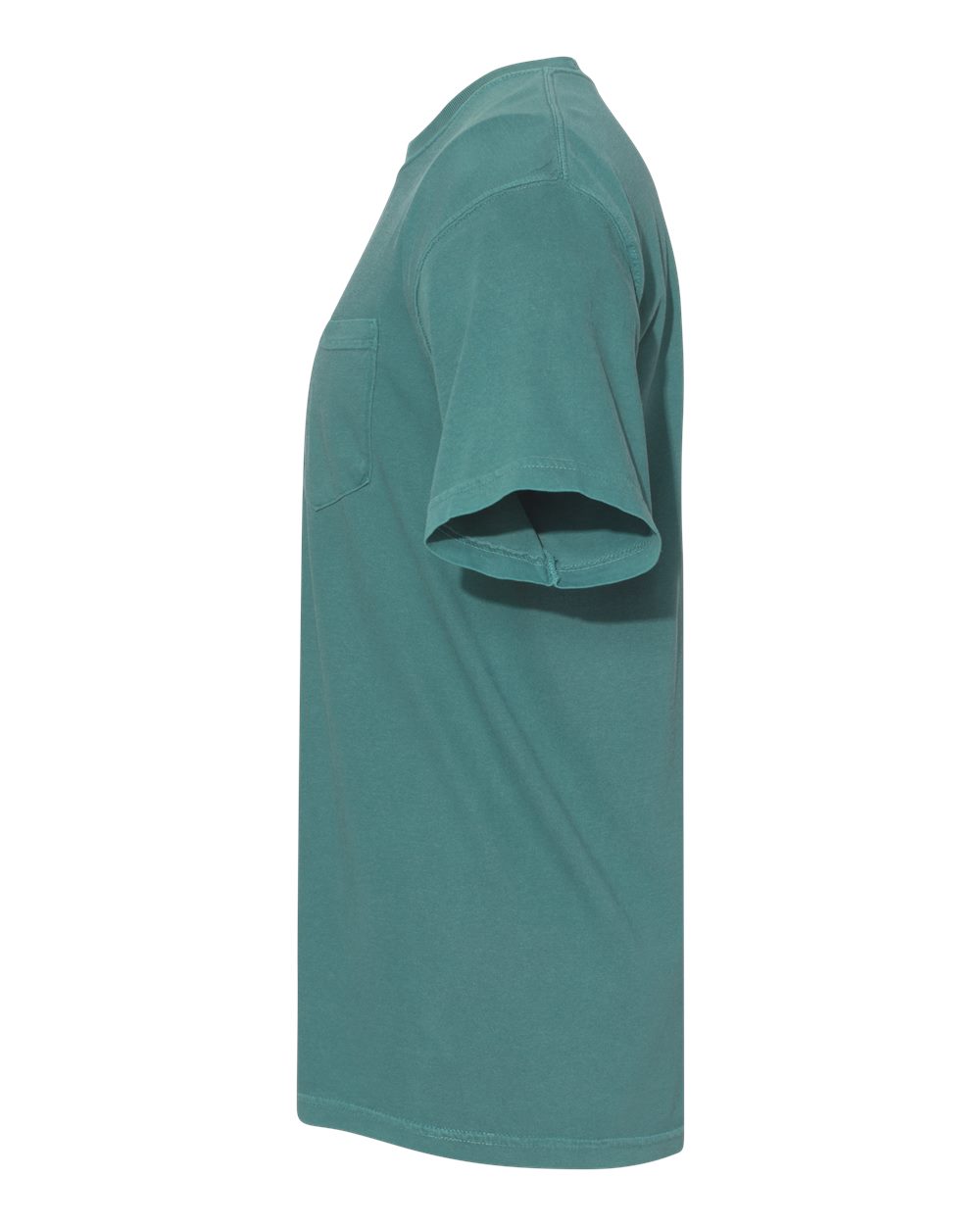 Garment-Dyed Heavyweight Pocket T-Shirt - DirectSide - B08508233 - Emerald