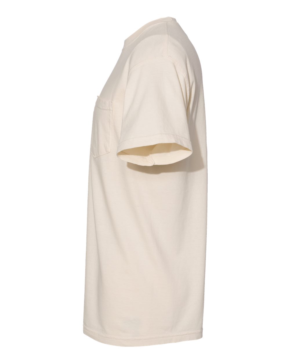 Garment-Dyed Heavyweight Pocket T-Shirt - DirectSide - B08508243 - Ivory