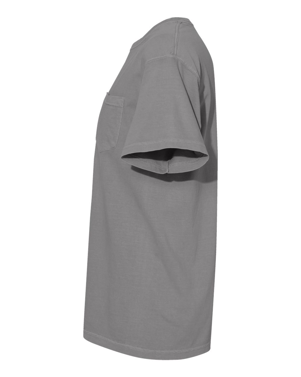 Garment-Dyed Heavyweight Pocket T-Shirt - DirectSide - B08508353 - Grey