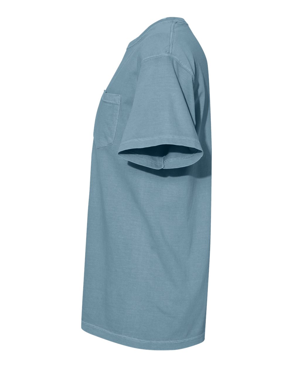 Garment-Dyed Heavyweight Pocket T-Shirt - DirectSide - B08508373 - Ice Blue