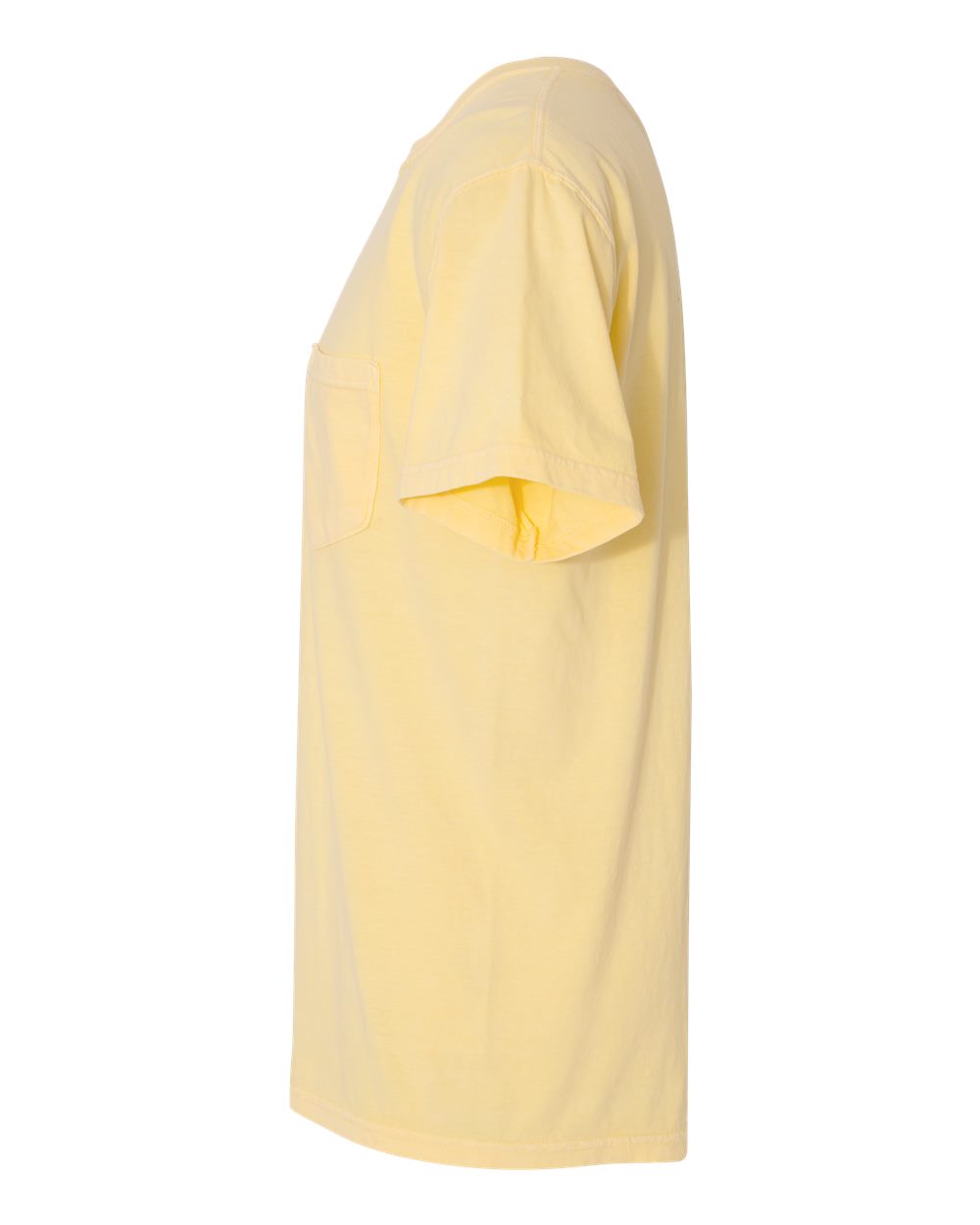 Garment-Dyed Heavyweight Pocket T-Shirt - DirectSide - B08508413 - Butter
