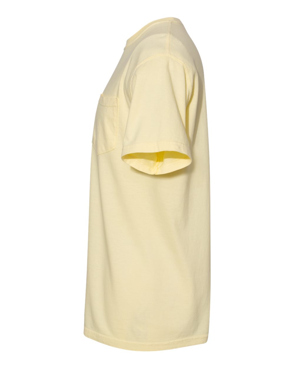 Garment-Dyed Heavyweight Pocket T-Shirt - DirectSide - B08508433 - Banana