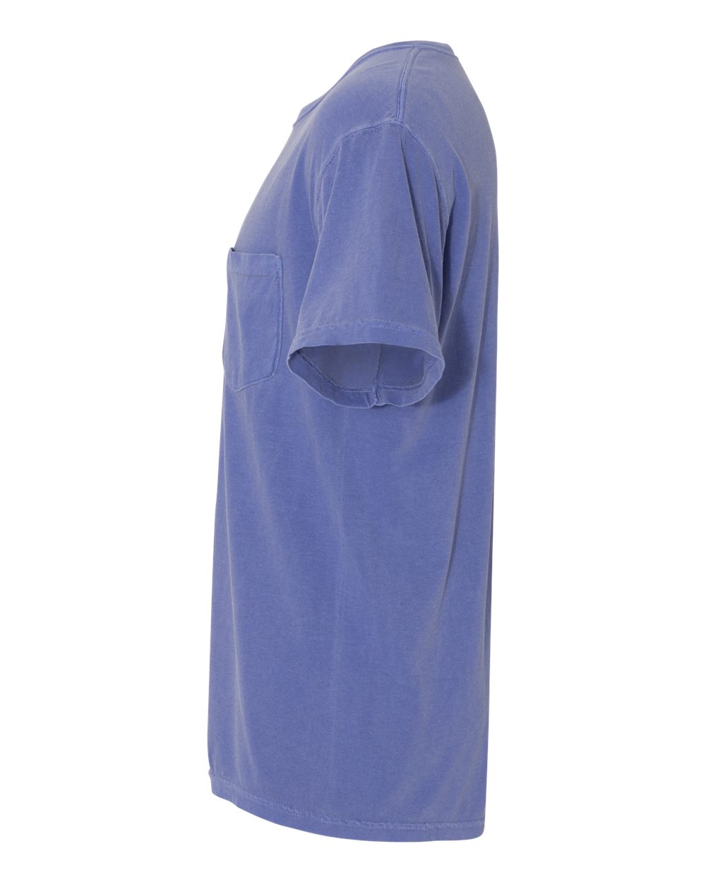 Garment-Dyed Heavyweight Pocket T-Shirt - DirectSide - B08508453 - Periwinkle