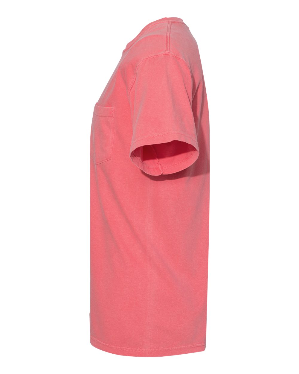 Garment-Dyed Heavyweight Pocket T-Shirt - DirectSide - B08508463 - Watermelon
