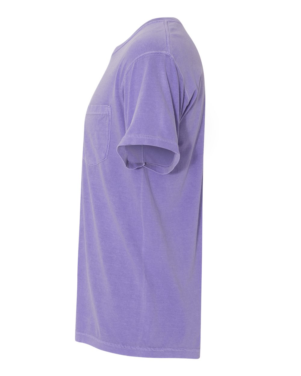 Garment-Dyed Heavyweight Pocket T-Shirt - DirectSide - B08508573 - Violet