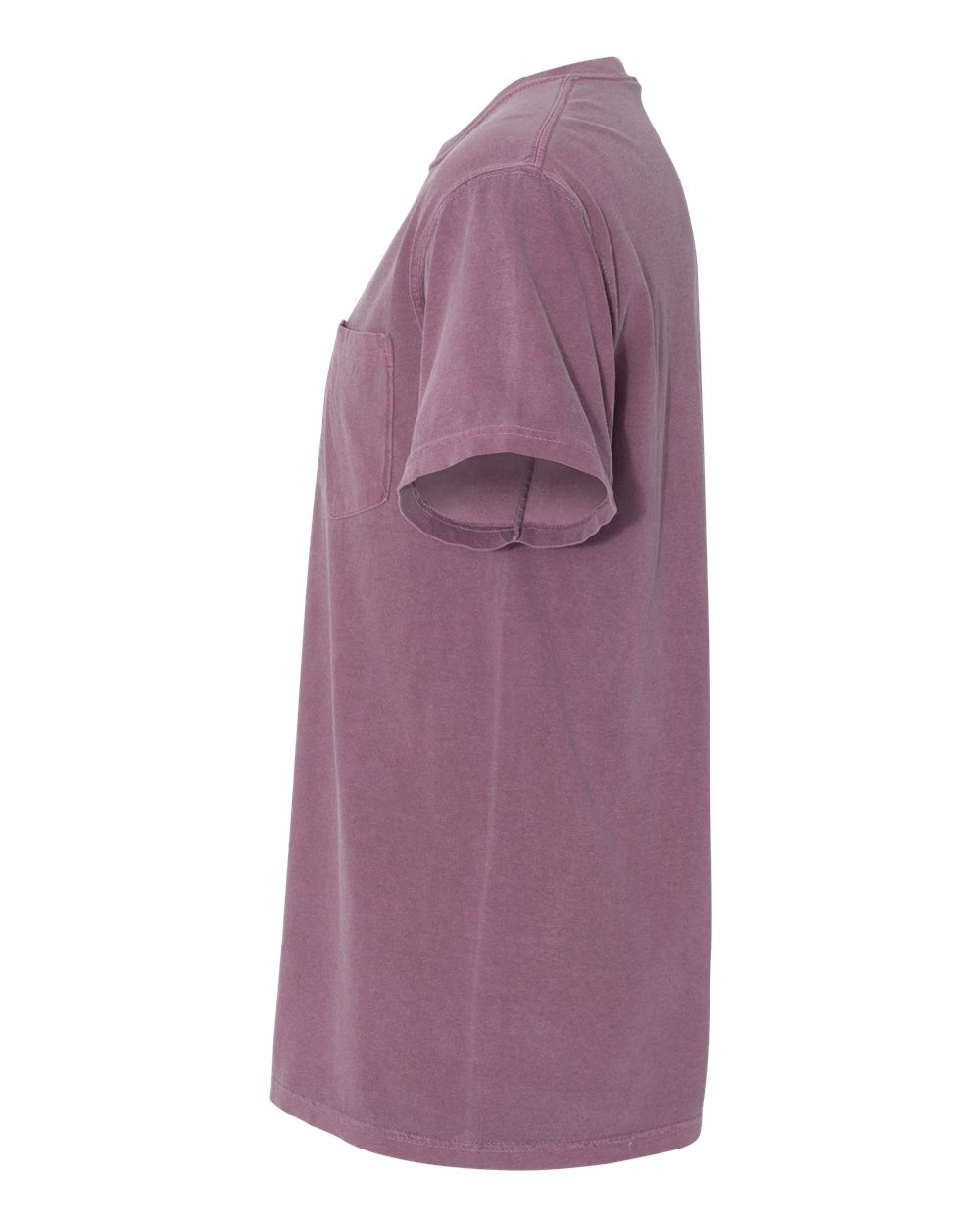Garment-Dyed Heavyweight Pocket T-Shirt - DirectSide - B08508713 - Berry