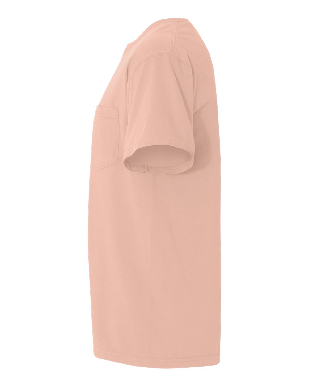 Garment-Dyed Heavyweight Pocket T-Shirt - DirectSide - B08508783 - Peachy