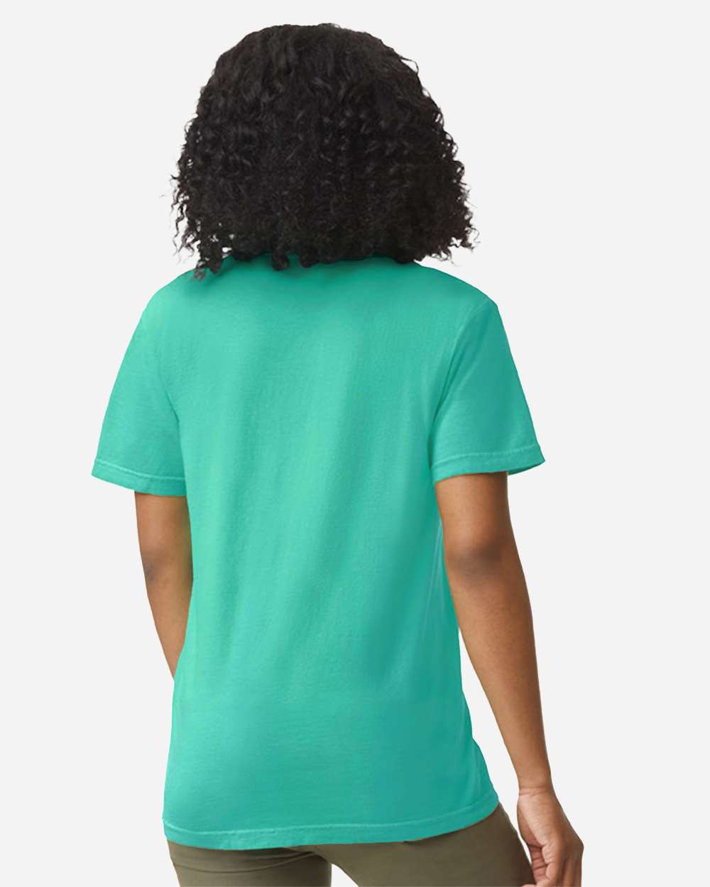 Garment-Dyed Heavyweight Pocket T-Shirt - OnModelBack - B08508183 - Island Green