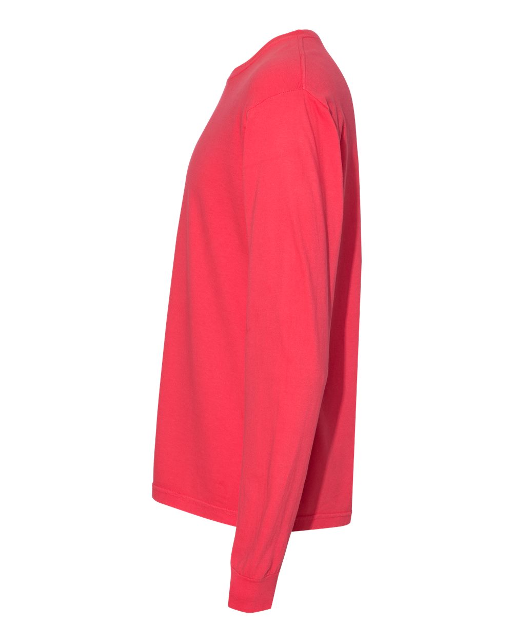 Garment-Dyed Heavyweight Long Sleeve T-Shirt - DirectSide - B08108013 - Paprika