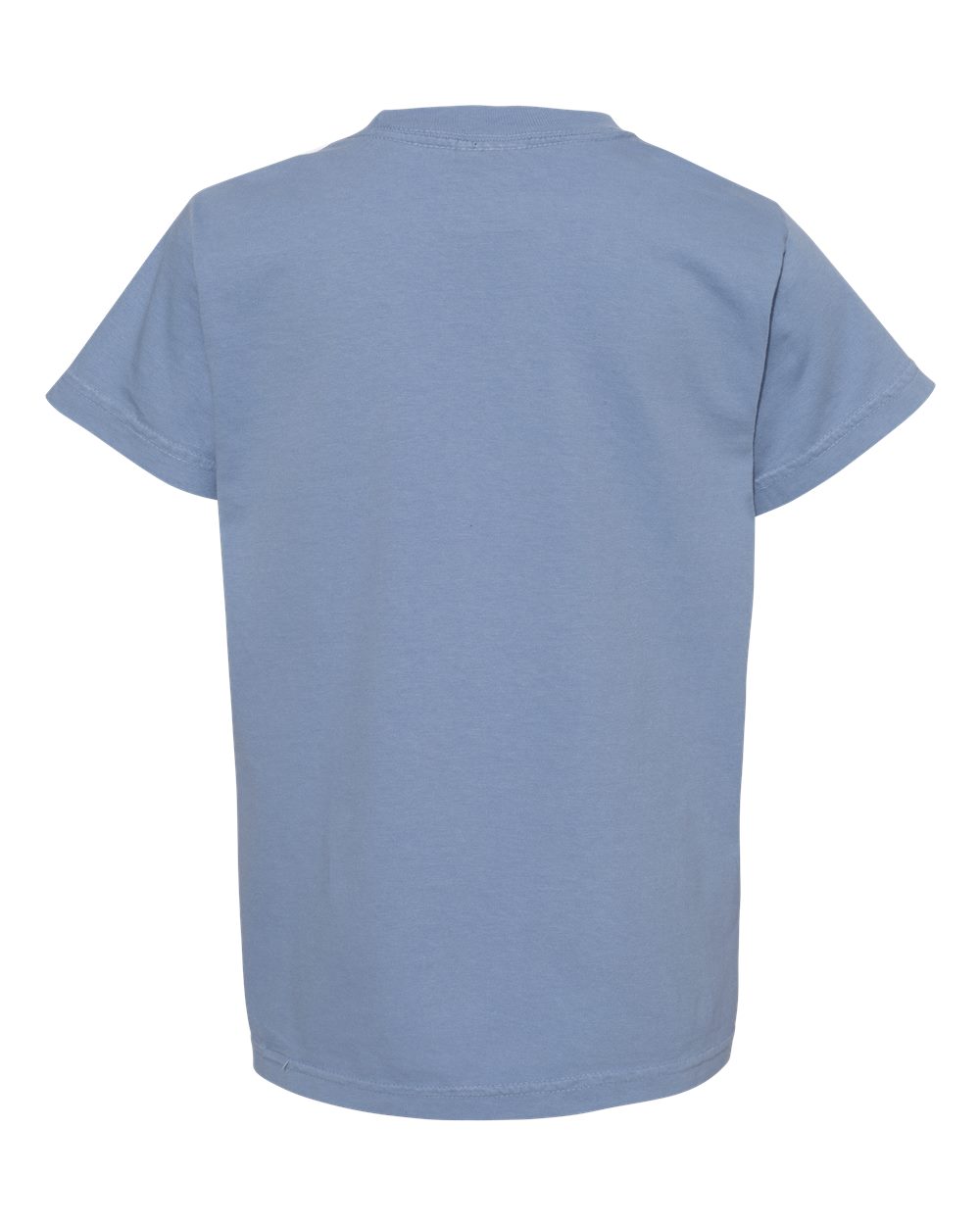 Youth Garment-Dyed Heavyweight T-Shirt - Back - B31608262 - Washed Denim