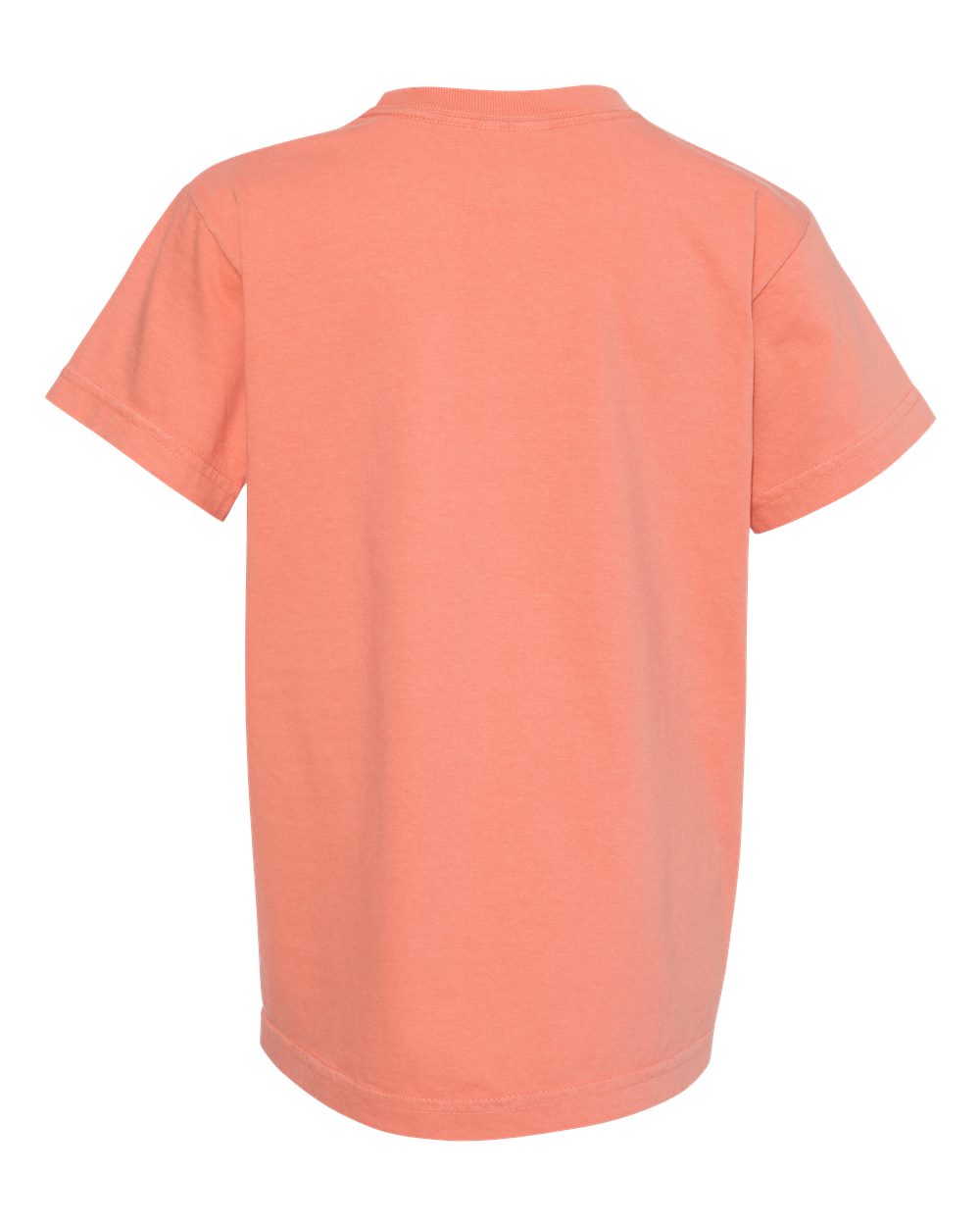 Youth Garment-Dyed Heavyweight T-Shirt - Back - B31608362 - Terracotta