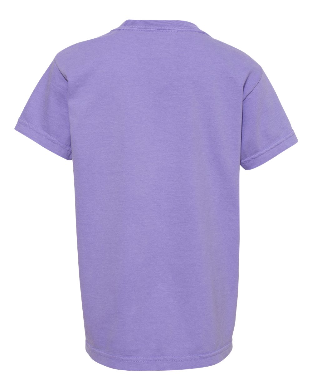 Youth Garment-Dyed Heavyweight T-Shirt - Back - B31608572 - Violet