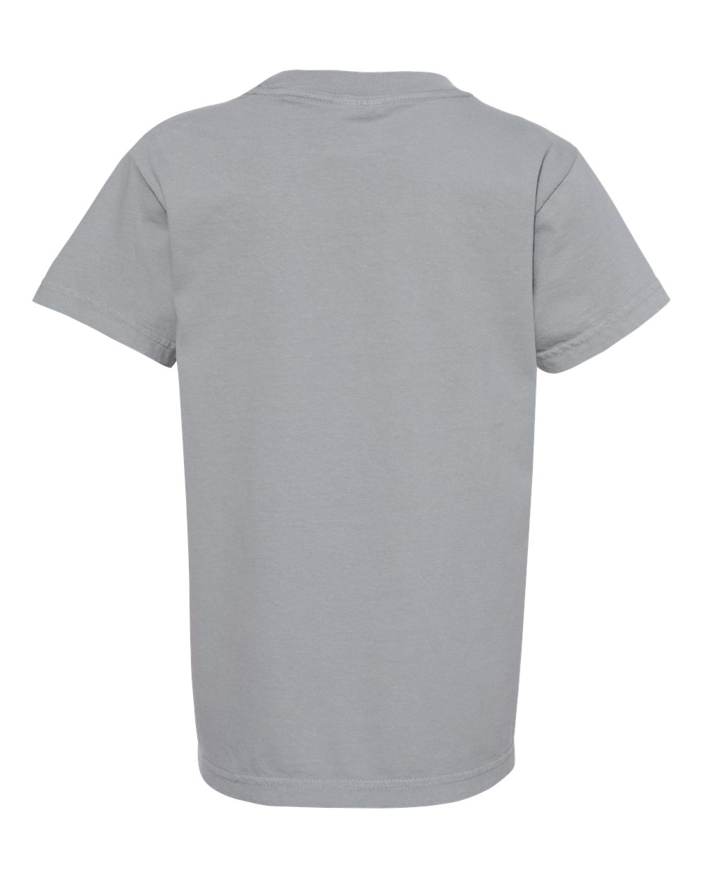 Youth Garment-Dyed Heavyweight T-Shirt - Back - B31608592 - Granite