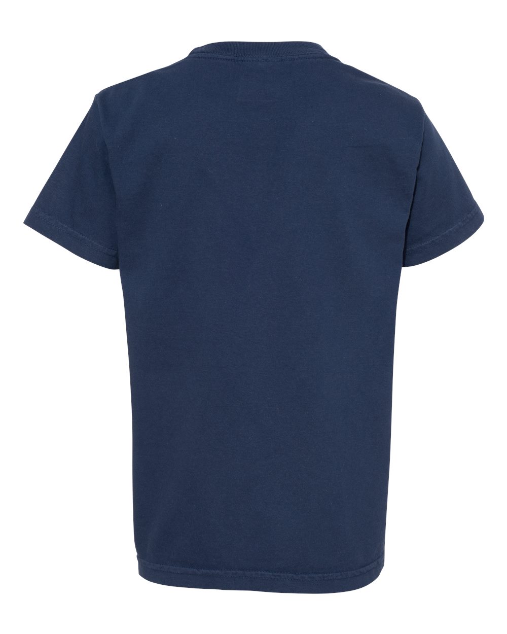 Youth Garment-Dyed Heavyweight T-Shirt - Back - B31608622 - True Navy