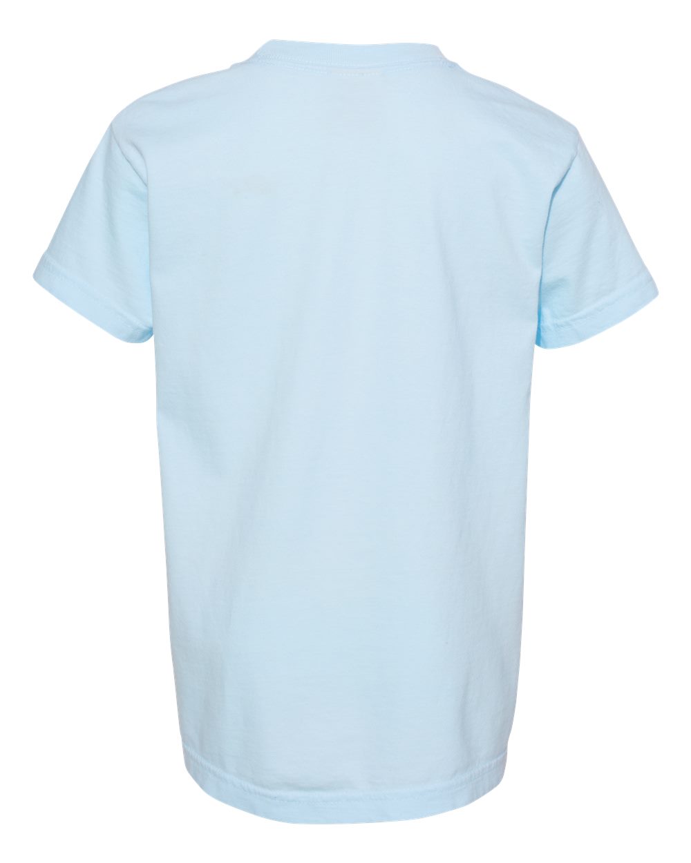 Youth Garment-Dyed Heavyweight T-Shirt - Back - B31608682 - Chambray